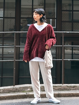 おさやさん（レディース・167cm）の秋コーディネート