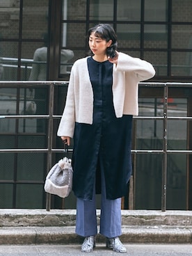 「アイテム（その他シューズ）」を使った、おさやさん（レディース・167cm）の秋コーディネート