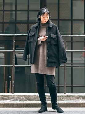 おさやさん（レディース・167cm）の秋コーディネート