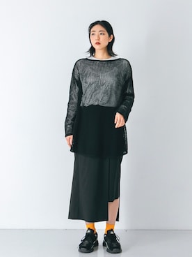 おさやさん（レディース・167cm）の冬コーディネート