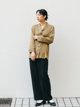 パジャマシャツ のレディース人気ファッションコーディネート Wear