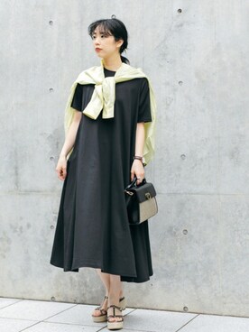 「アイテム（サンダル、その他）」を使った、おさやさん（レディース・167cm）の春コーディネート