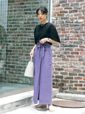 おさやさん（レディース・167cm）の春コーディネート