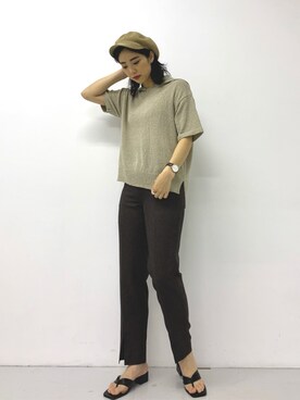 おさやさん（レディース・167cm）の春コーディネート