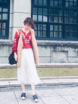 小漂さん（レディース・156cm）の冬コーディネート