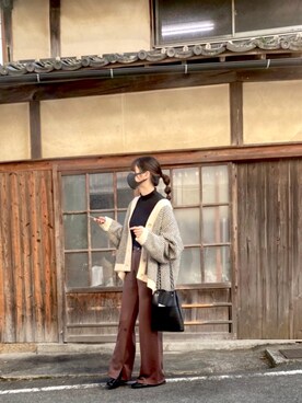 .さん（レディース・160cm）の秋コーディネート