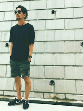 「CASIO」｜「アイテム（その他）」を使った、JIROさん（メンズ・177cm）の夏コーディネート