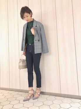 Kahoさん（レディース・167cm）の秋コーディネート