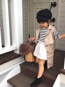 kkkさん（キッズ・100cm）の秋コーディネート