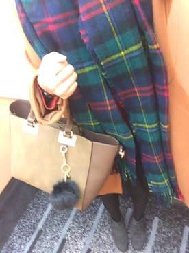 「Honeys（ハニーズ）のアイテム（ブーティ）」を使った、みきつんさん（レディース・166cm）の春コーディネート