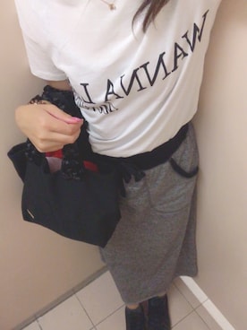 「スウエットスカート」｜みきつんさん（レディース・166cm）の秋コーディネート