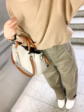 「adidas neo（アディダスネオ）のadidas neo VALCLEAN2 17FALL（スニーカー）」を使った、みきつんさん（レディース・166cm）の夏コーディネート