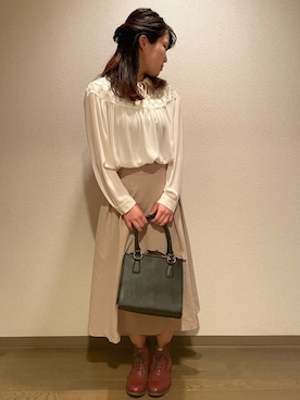 「友達」｜こさえさん（レディース・153cm）の春コーディネート