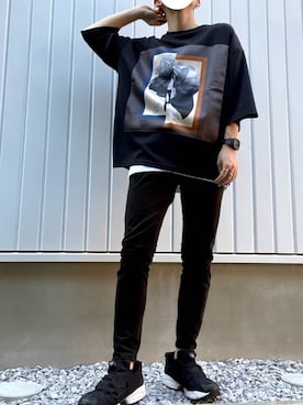 「CASPER JOHN」｜「アイテム（アナログ腕時計）」を使った、aeさん（メンズ・168cm）の春コーディネート