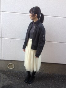 used | チュールスカート(スカート)