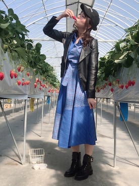 「あまからコーデ」｜risakisakiさん（レディース・168cm）の春コーディネート