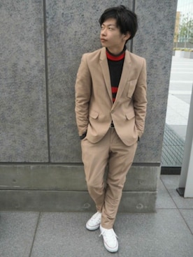 TAKEO-Yさん（メンズ・164cm）の春コーディネート