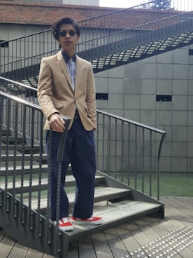 「GIORGIO ARMANI」｜TAKEO-Yさん（メンズ・164cm）の春コーディネート