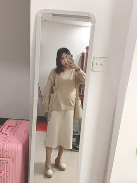 「We Are（ウィアー）のアイテム」を使った、橙子可爱多さん（レディース・156cm）の秋コーディネート