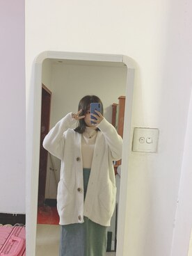「We Are（ウィアー）のアイテム」を使った、橙子可爱多さん（レディース・156cm）の秋コーディネート