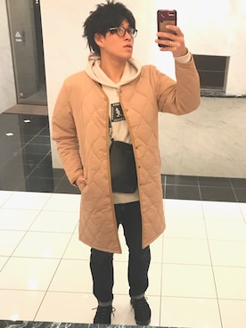 「Yves Saint Laurent（イヴサンローラン）のアイテム（アクセサリー）」を使った、kuuuroooさん（メンズ・180cm）の春コーディネート