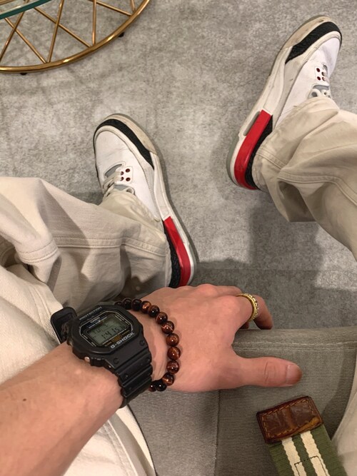 Al 本物のおちび G Shockの腕時計を使ったコーディネート Wear