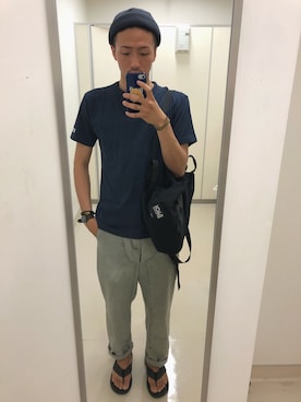「patagonia」｜「アイテム（財布/小物）」を使った、payさん（メンズ・170cm）の夏コーディネート