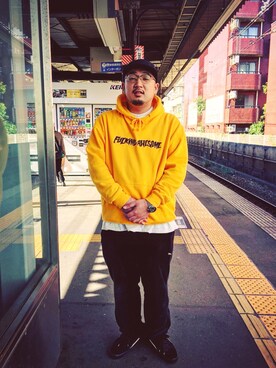 「Patta（パタ）のアイテム」を使った、高橋さん（メンズ・175cm）の秋コーディネート