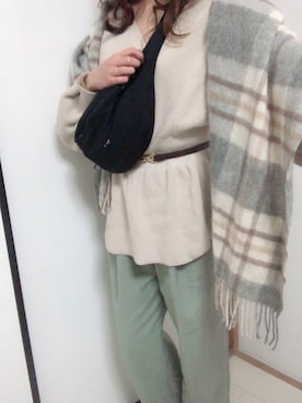 R i N aさん(レディース・155cm)の春コーディネート