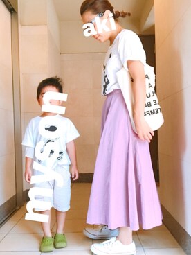 「5PREVIEW（ファイブプレビュー）のアイテム」を使った、akiさん（レディース・152cm）の夏コーディネート