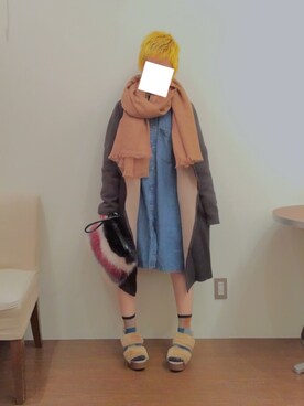 「FIG&VIPER（フィグアンドバイパー）のアイテム（その他アウター）」を使った、NITTAさん（レディース・148cm）の秋コーディネート