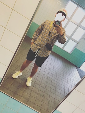 「OFF-WHITE」｜「アイテム（その他）」を使った、ショーンさん（メンズ・175cm）の夏コーディネート