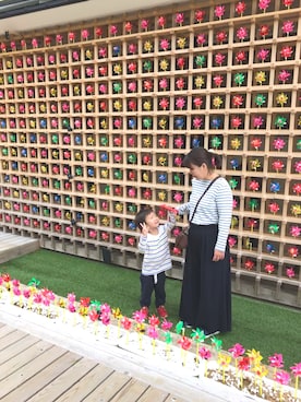 「JIB（ジブ）のアイテム（バッグ）」を使った、とんこさん（レディース・160cm）の秋コーディネート