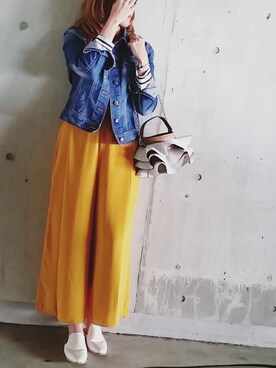 「スプリングSENSEOFPLACE」｜SHOさん（レディース・164cm）の春コーディネート