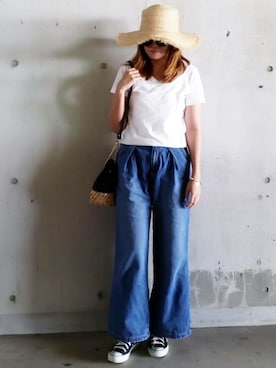 SHOさん（レディース・164cm）の春コーディネート