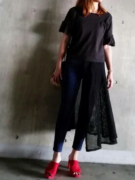 SHOさん（レディース・164cm）の夏コーディネート