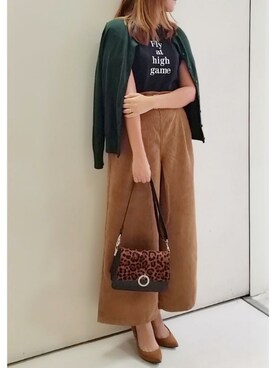 SHOさん（レディース・164cm）の秋コーディネート