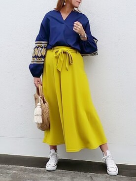「Doシンプル部」｜「アイテム（腕時計）」を使った、SHOさん（レディース・164cm）の春コーディネート