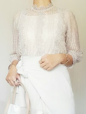 「Cawaii」｜「アイテム（パンツ）」を使った、SHOさん（レディース・164cm）の春コーディネート