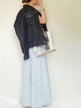 「Doシンプル部」｜「アイテム（ジャケット/アウター）」を使った、SHOさん（レディース・164cm）の春コーディネート