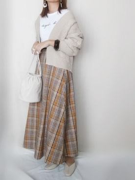「Doシンプル部」｜「アイテム（その他シューズ）」を使った、SHOさん（レディース・164cm）の秋コーディネート