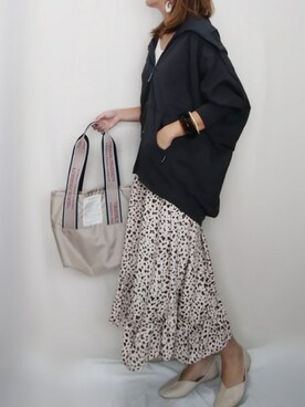 「シアタープロダクツ(THEATRE PRODUCTS)」｜「アイテム（その他シューズ）」を使った、SHOさん（レディース・164cm）の秋コーディネート