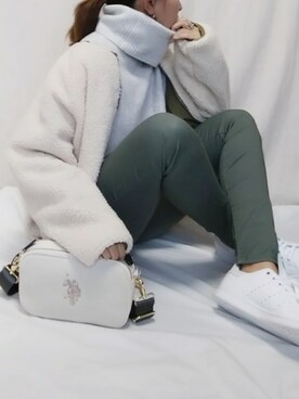 SHOさん（レディース・164cm）の冬コーディネート