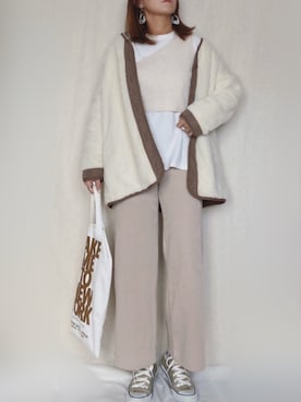 SHOさん（レディース・163cm）の冬コーディネート