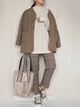 SHOさん（レディース・163cm）の冬コーディネート