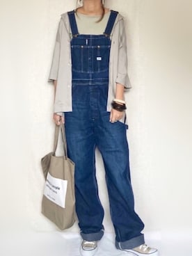「GU（ジーユー）のアイテム（アクセサリー）」を使った、SHOさん（レディース・165cm）の春コーディネート
