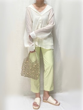 SHOさん（レディース・165cm）の夏コーディネート