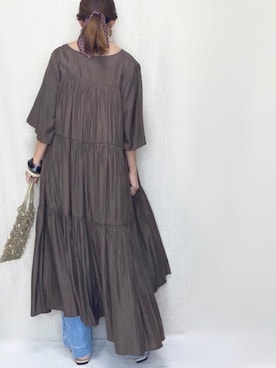 「TODAYFUL（トゥデイフル）のアイテム（財布/小物）」を使った、SHOさん（レディース・165cm）の夏コーディネート