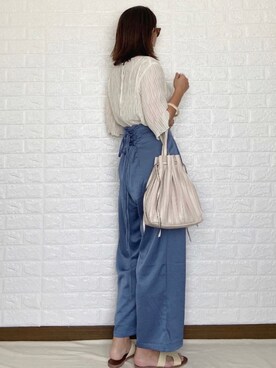 SHOさん（レディース・165cm）の夏コーディネート