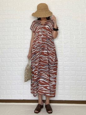 SHOさん（レディース・165cm）の夏コーディネート